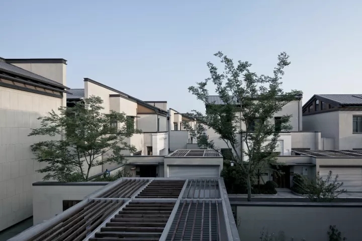 項目中公共空間與私密空間相互嵌套，空間感受豐富